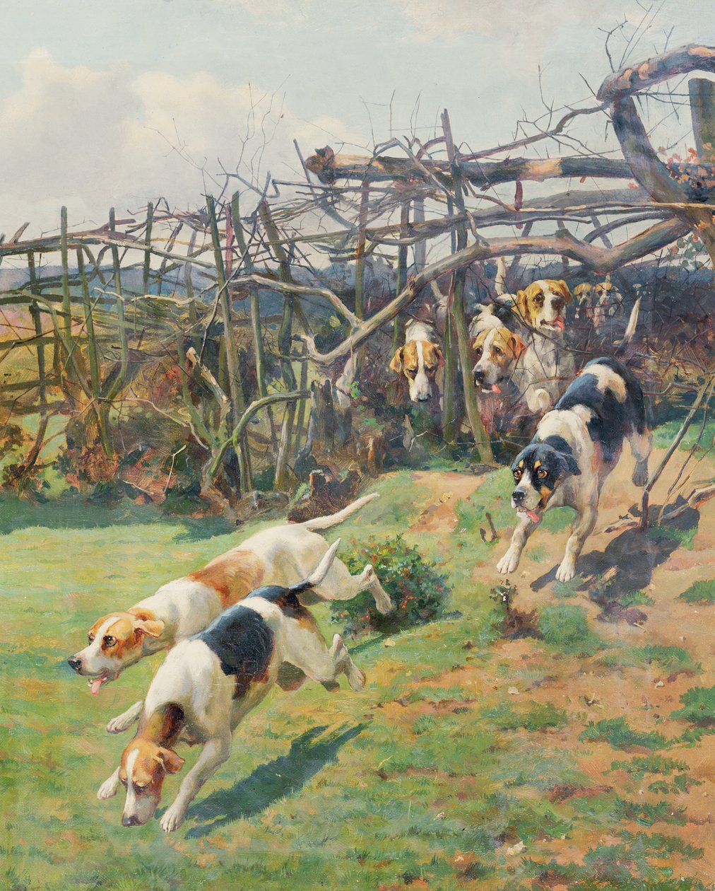 Durch den Zaun von Arthur Charles Dodd