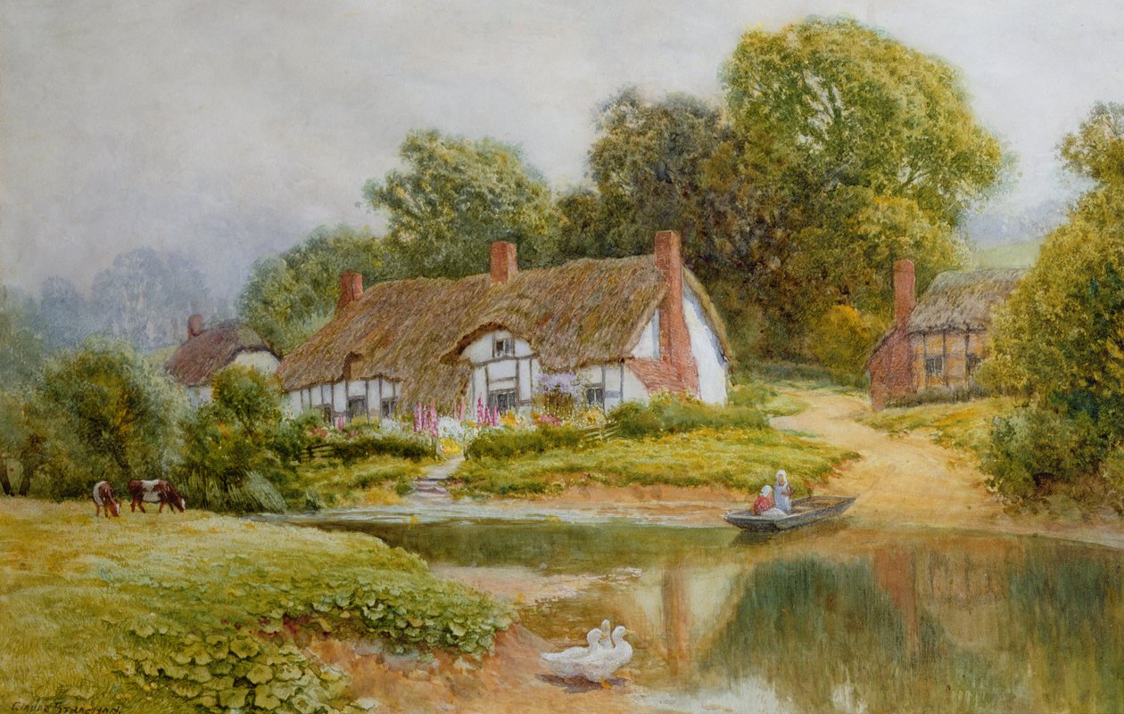Die Fähre von Arthur Claude Strachan