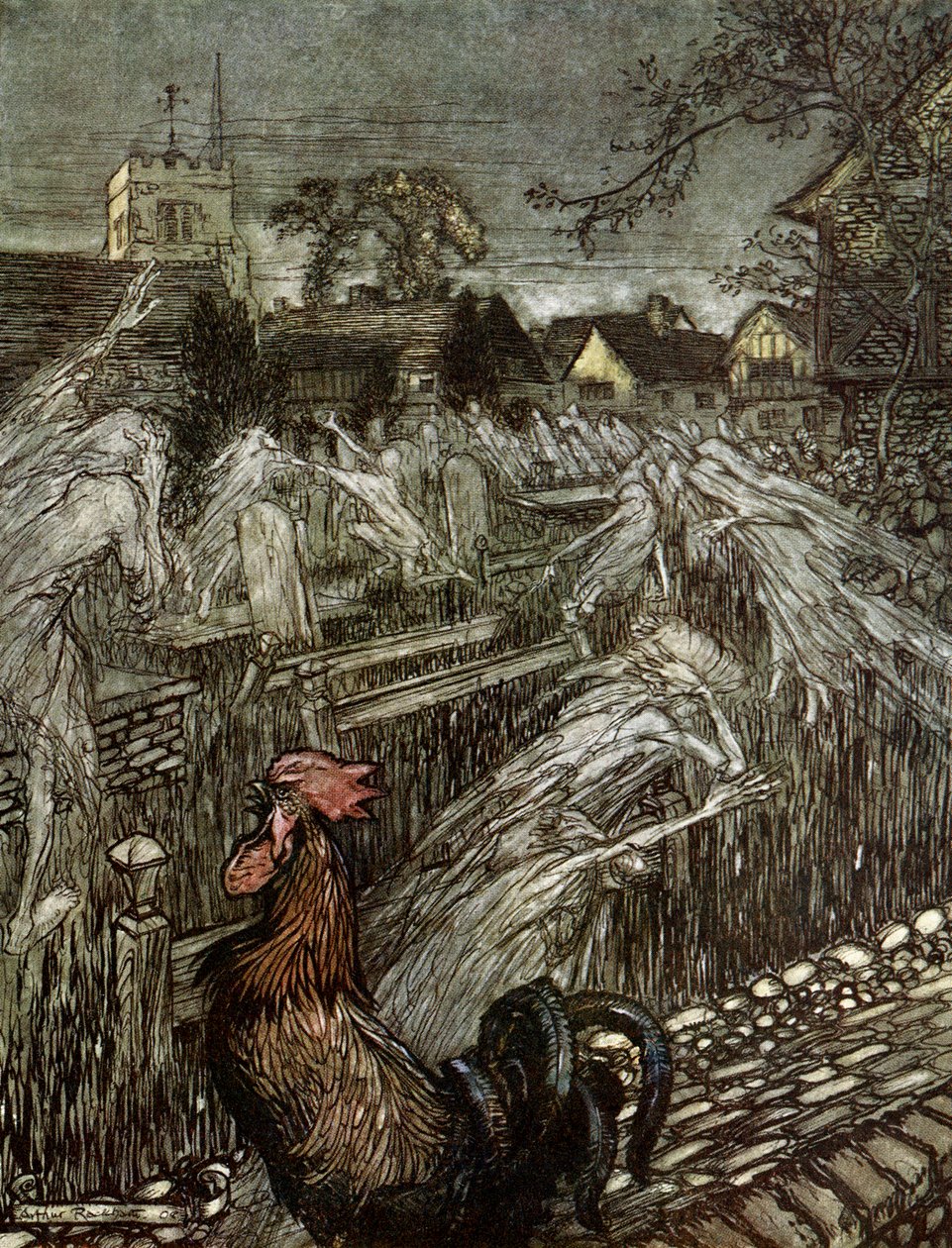 Ein Sommernachtstraum von Arthur Rackham