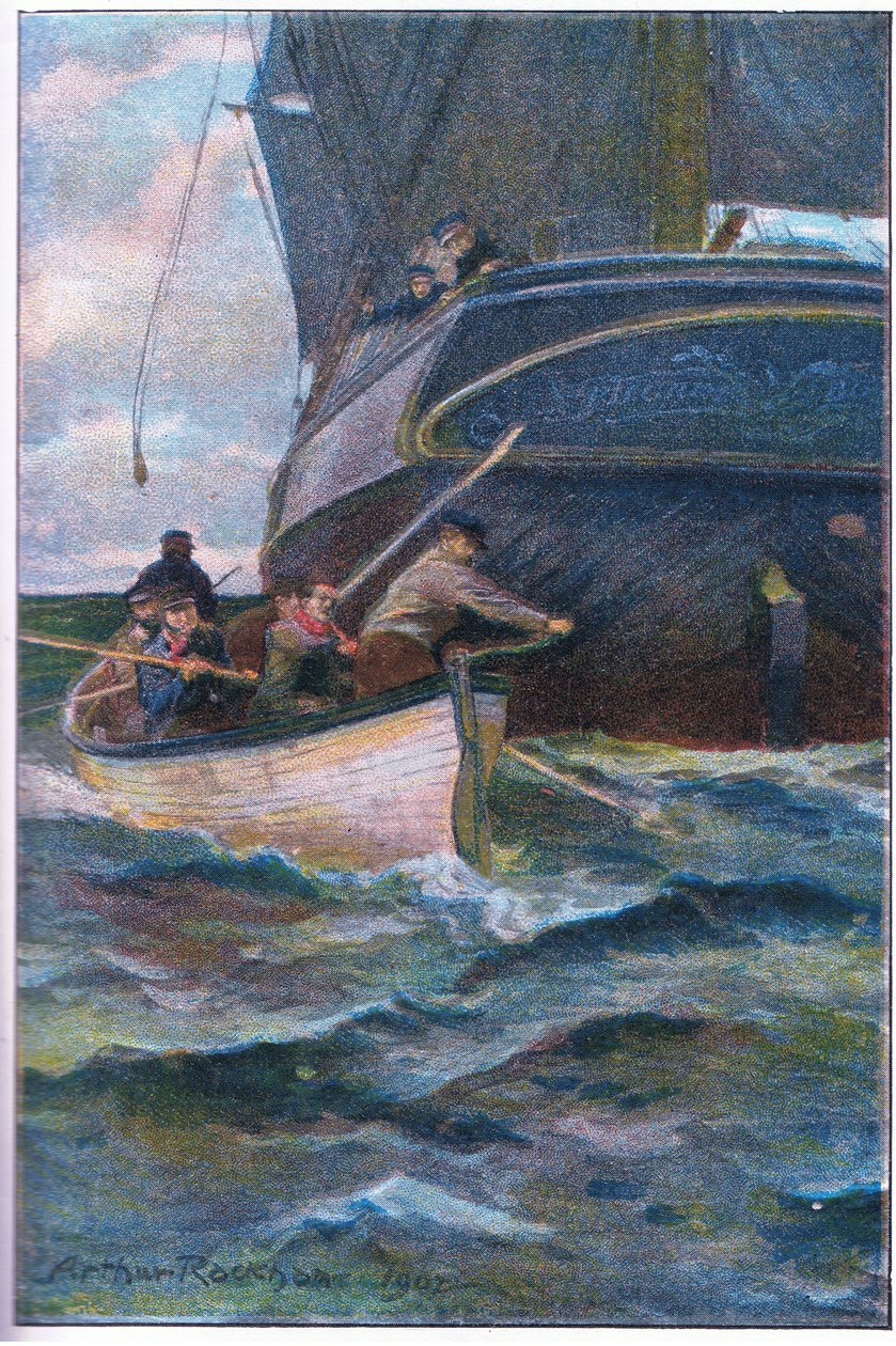 Als sie die Seite verließ von Arthur Rackham