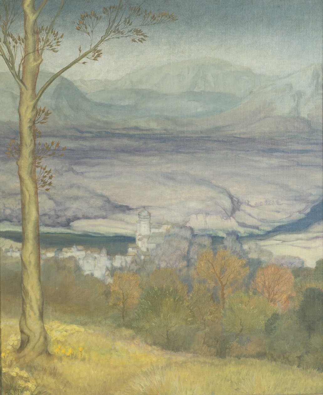 Landschaft, ca. 1920 von Arthur Rackham