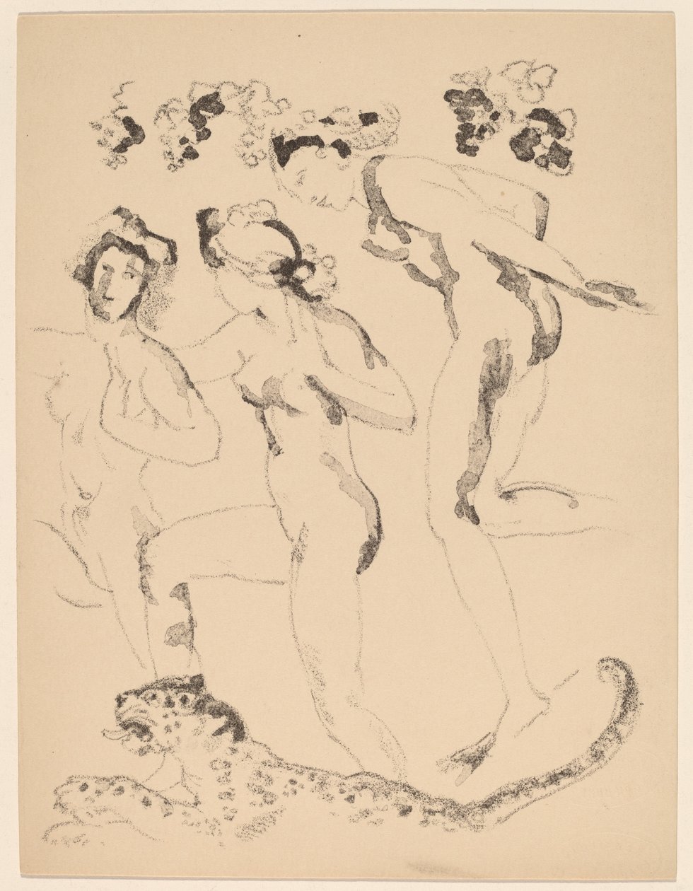 Bacchantinnen von Arthur B. Davies