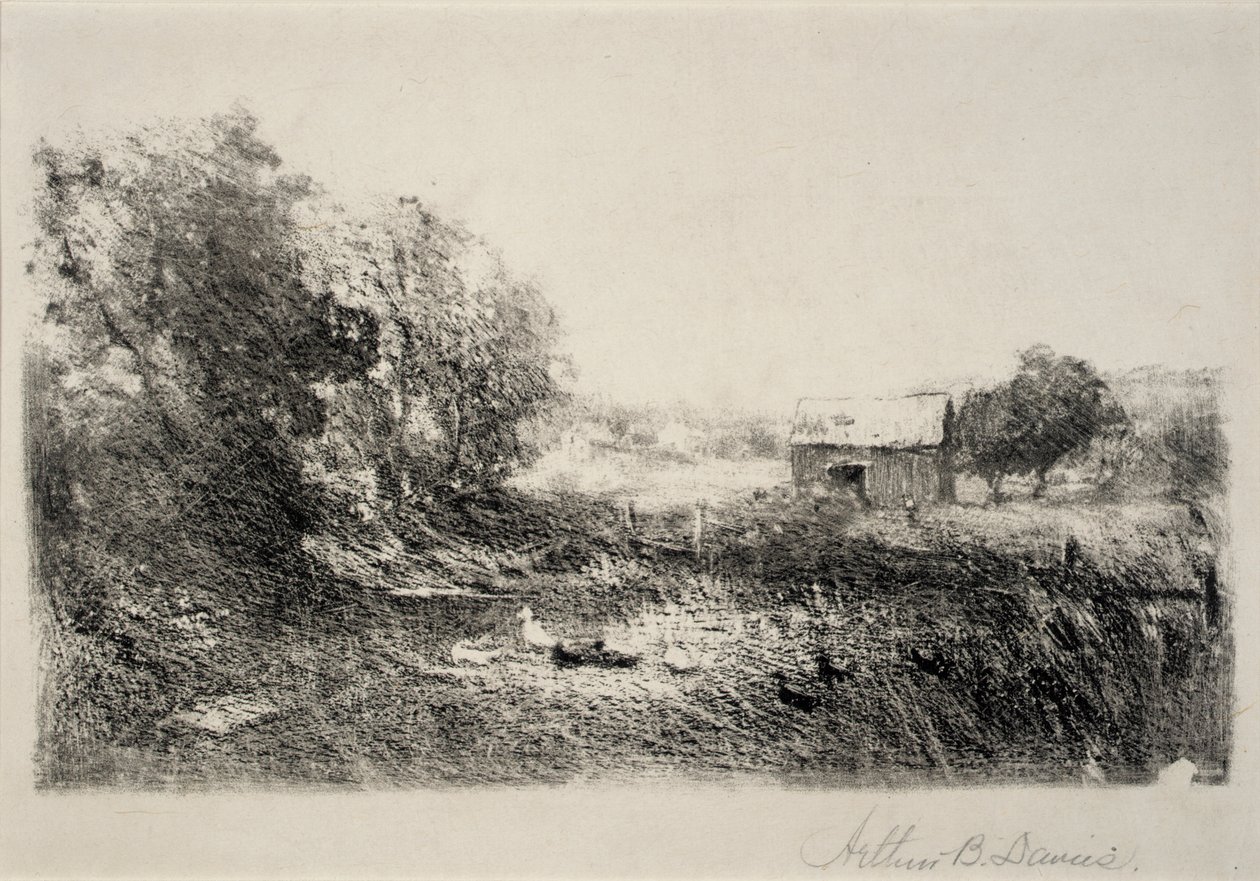 Ententeich von Arthur B. Davies