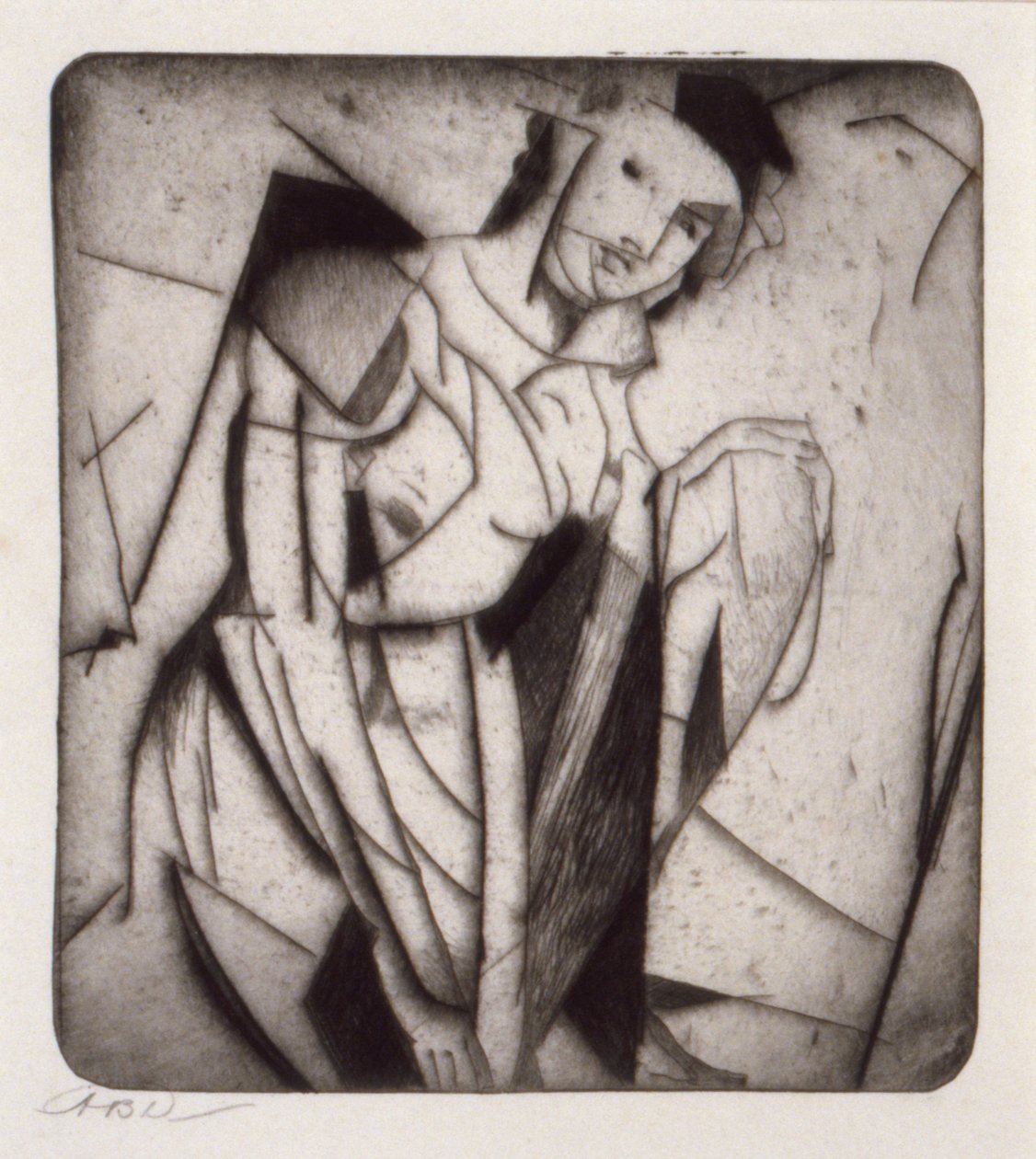 Figur im Glas von Arthur B. Davies