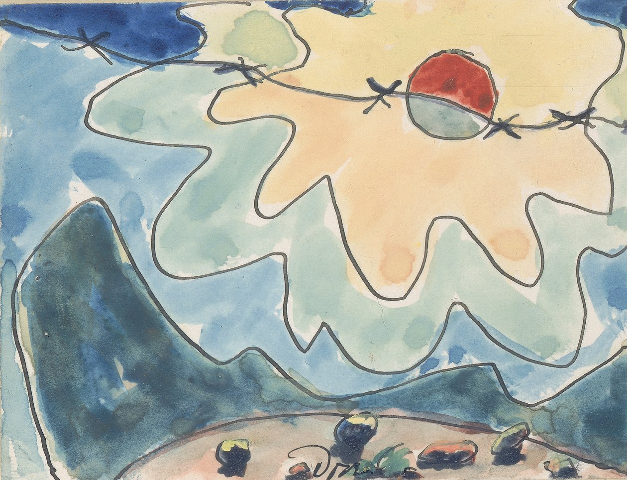 Sonne von Arthur Dove