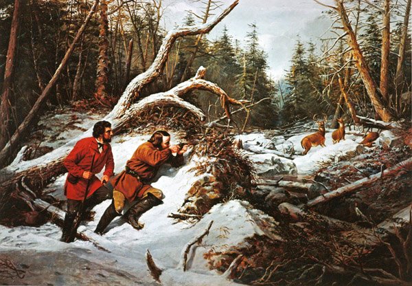 Erster Schnee von Arthur Fitzwilliam (after) Tait