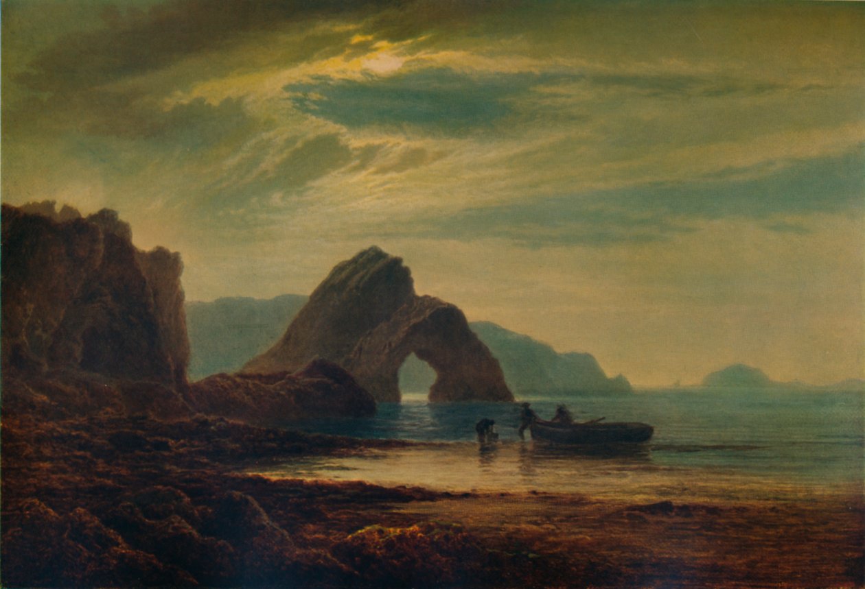 Gilters Point, Tenby, bei Mondschein, 1872-1874, 1935 von Arthur Gilbert