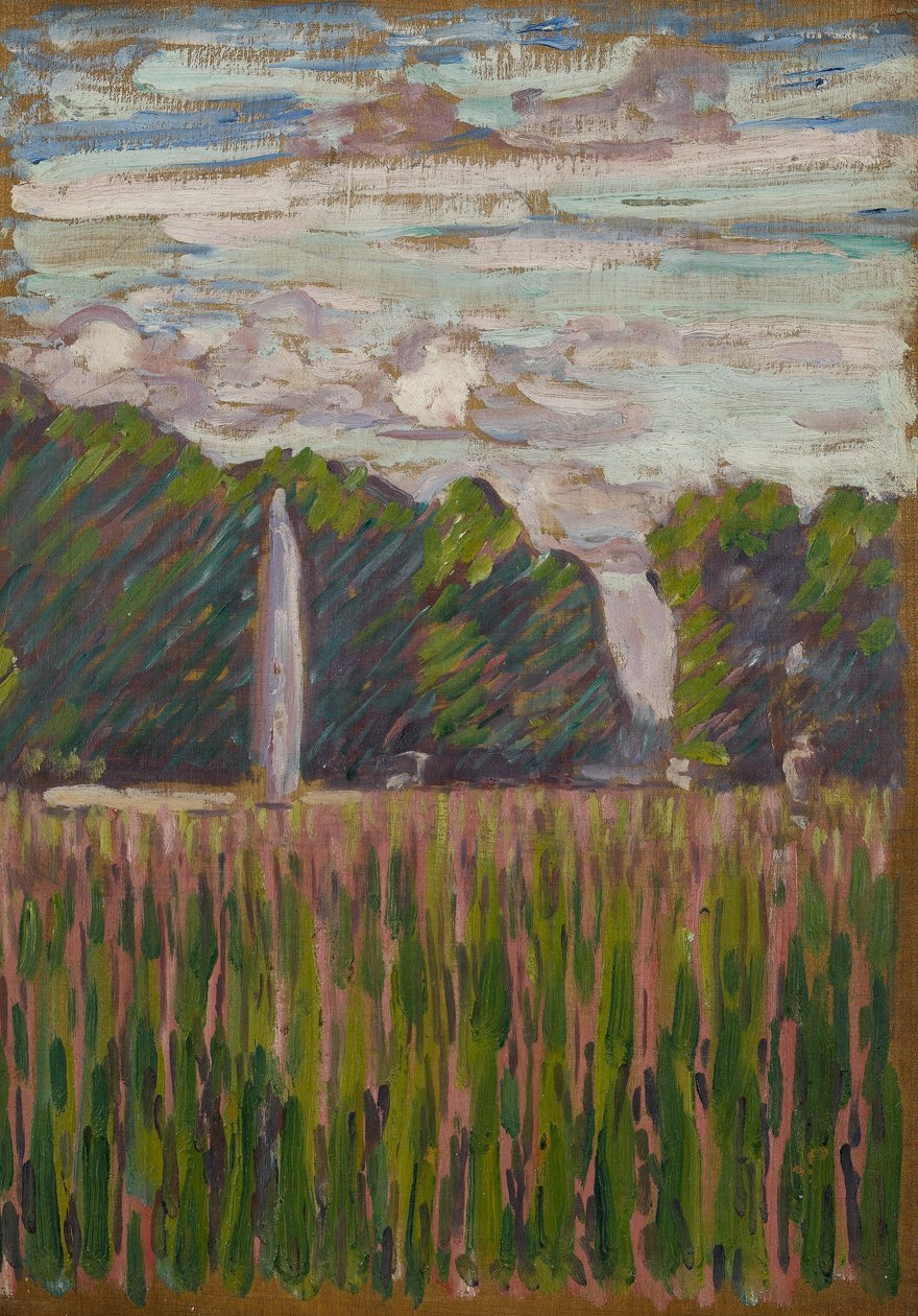 Brunnen in einem Park von Arthur Haythorne Studd
