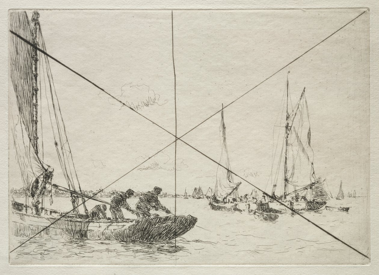 Austernfischen, West Mersea von Arthur John Trevor Briscoe