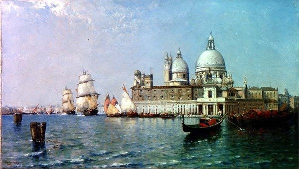 Venedig: Flut von Arthur Joseph Meadows