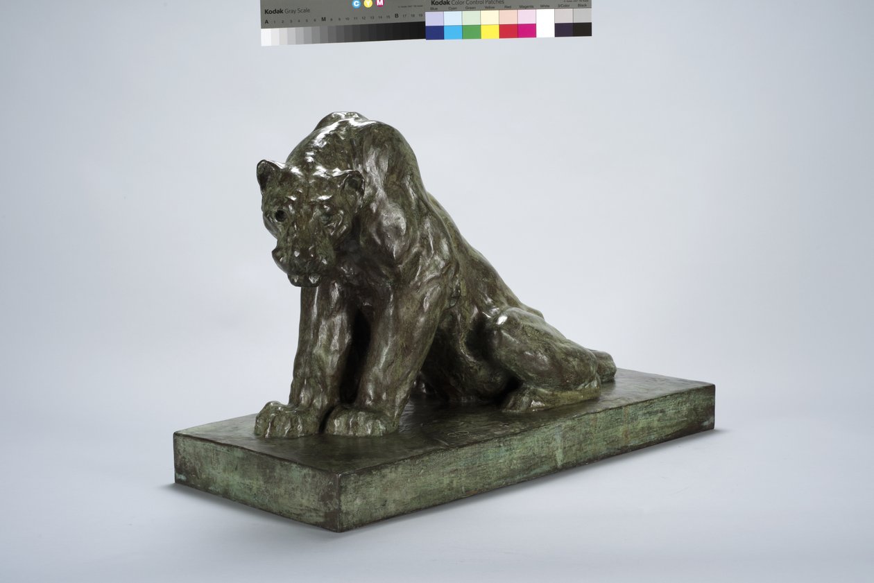 Puma auf Wache (Bronze) von Arthur Putnam