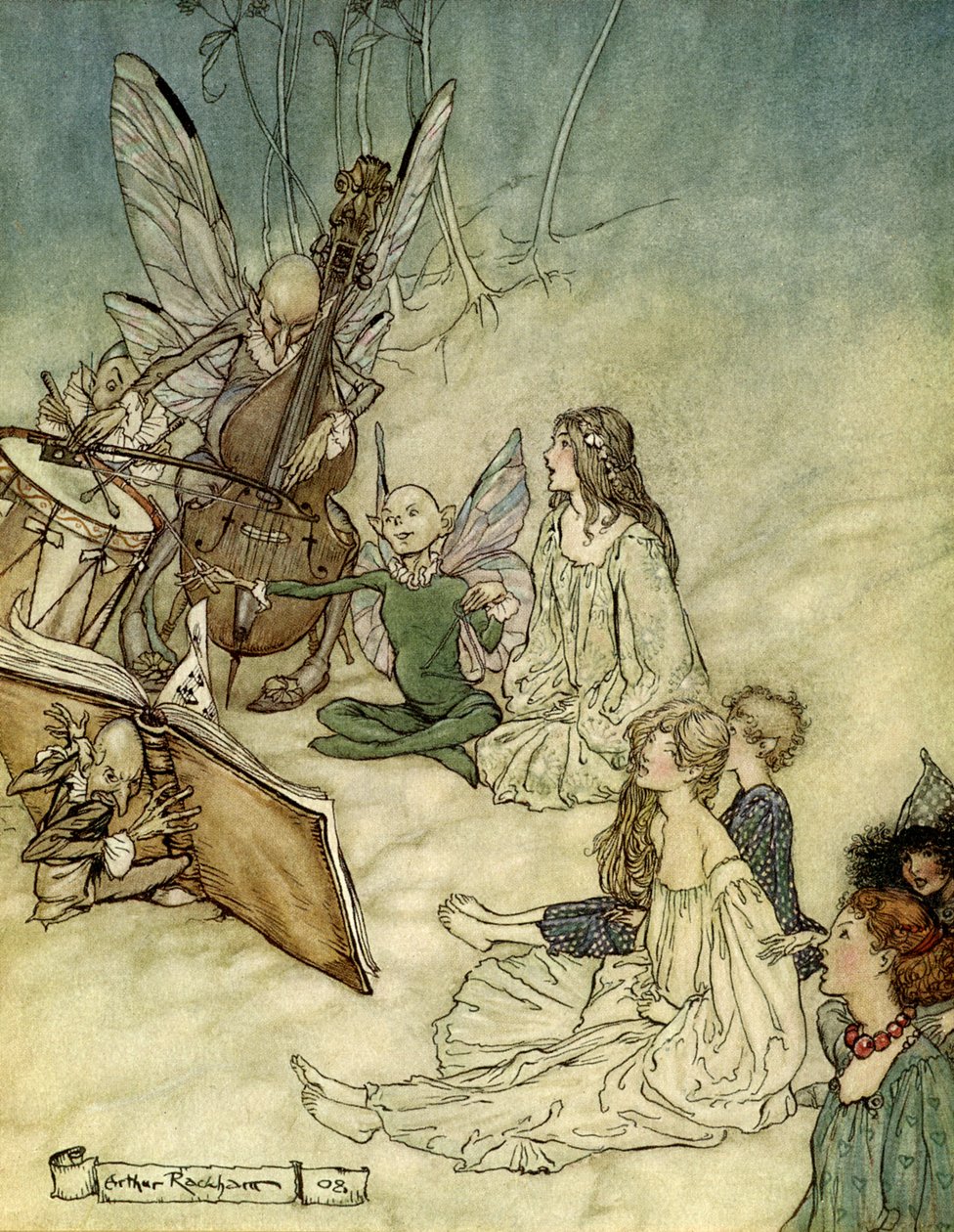 Ein Sommernachtstraum von Arthur Rackham