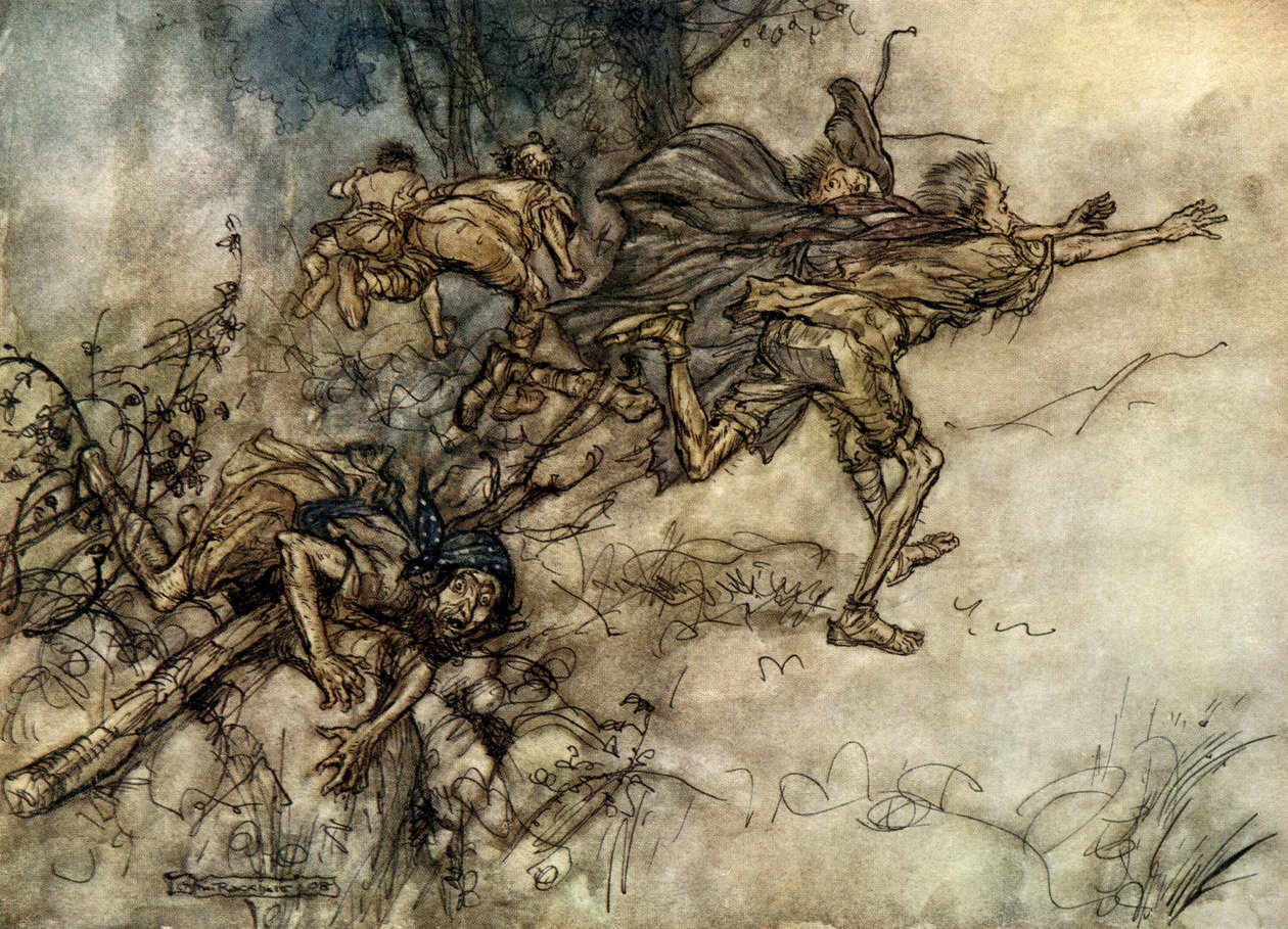 Ein Sommernachtstraum von Arthur Rackham