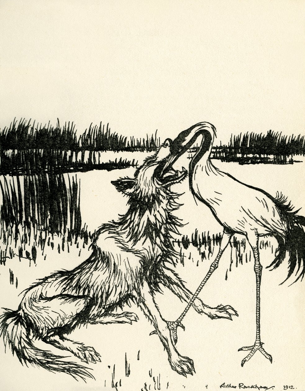 Äsops Fabeln von Arthur Rackham