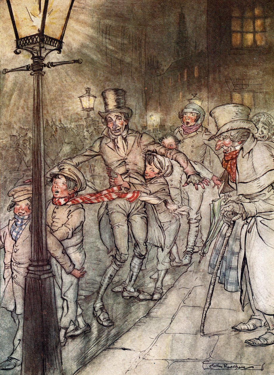 Weihnachtslied von Arthur Rackham