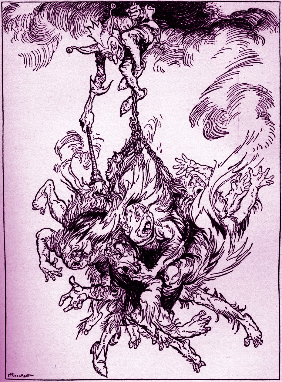 Hop-Frog von Edgar Allan Poe von Arthur Rackham