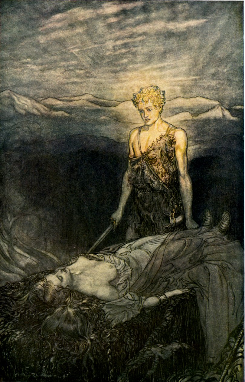 Siegfried von Arthur Rackham