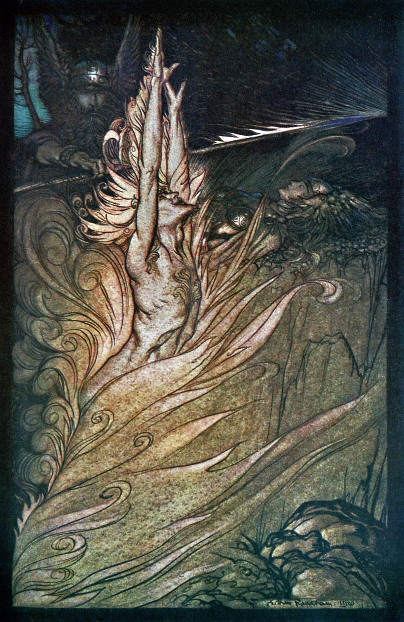 Die Walküre von Arthur Rackham