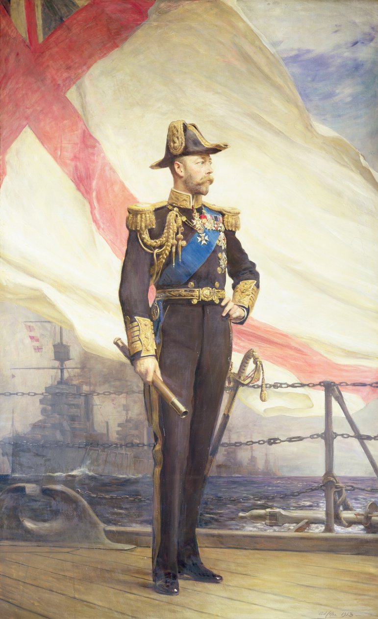 König Georg V von Arthur Stockdale Cope