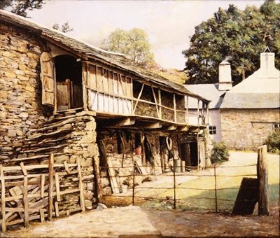 Yew Tree Farm bei Coniston, Lancashire von Arthur Vivian Couling