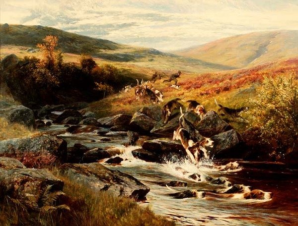 Die Otterjagd von Arthur Wardle