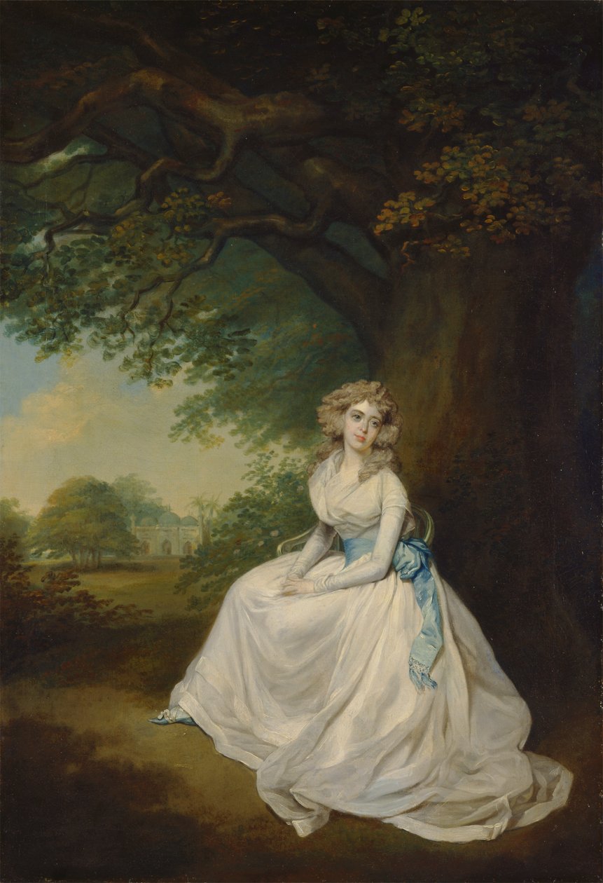 Frances, Lady Chambers (geb. Wilton) von Arthur William Devis