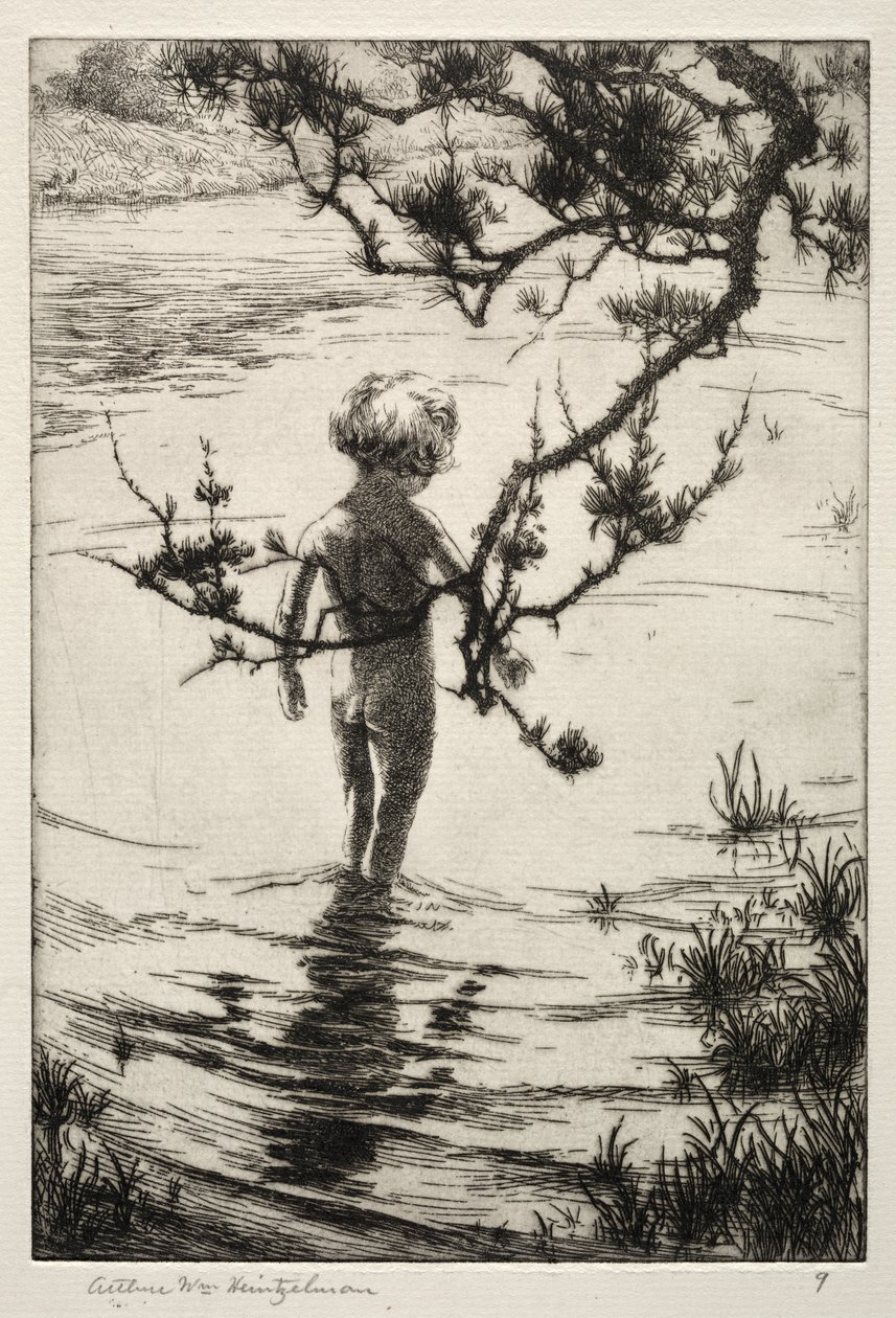 Schwüler Nachmittag von Arthur William Heintzelman