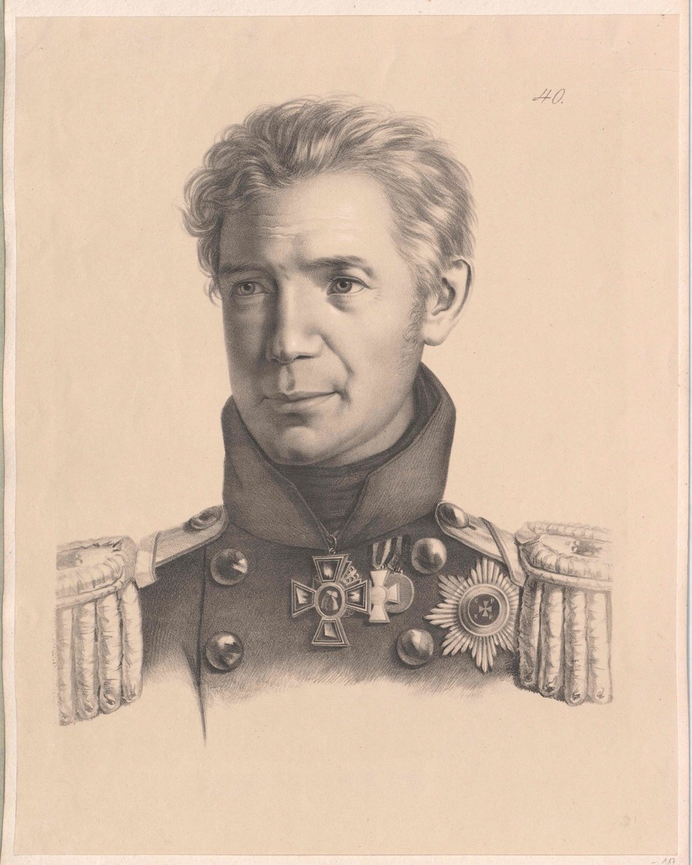 Adam Johann von Krusenstern von Artist Unknown