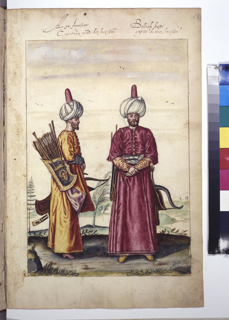 Aga Janitschar und Bolluch Bassi von Artist Unknown