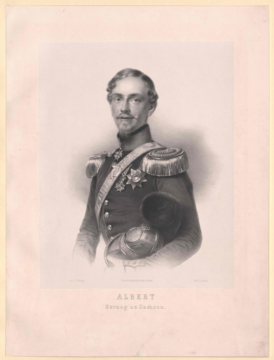 Albert I König von Sachsen von Artist Unknown