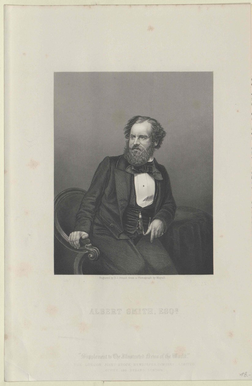 Albert Richard Smith von Artist Unknown