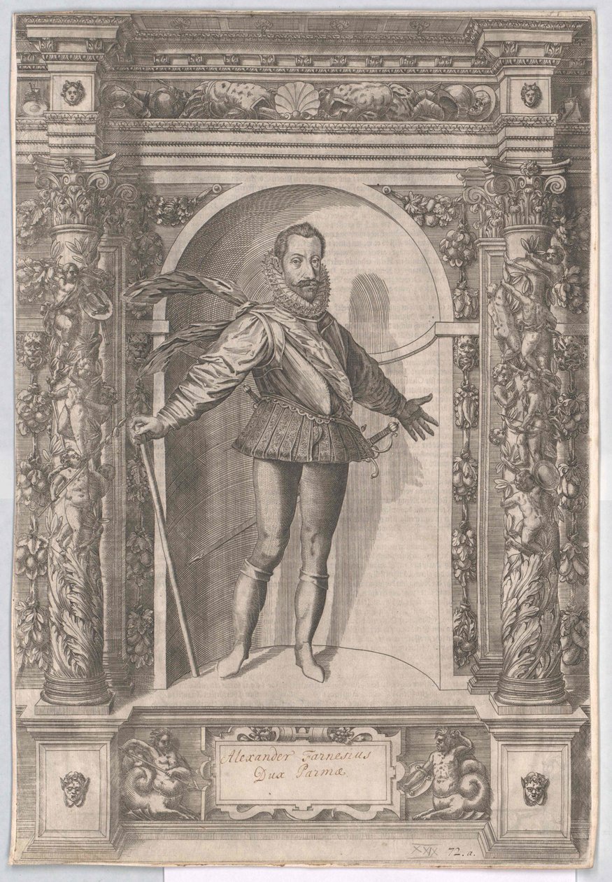 Alessandro Farnese von Artist Unknown