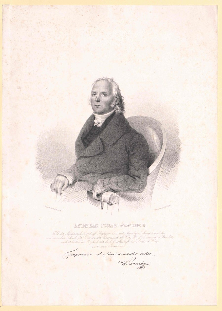 Andreas Ignatius Wawruch von Artist Unknown