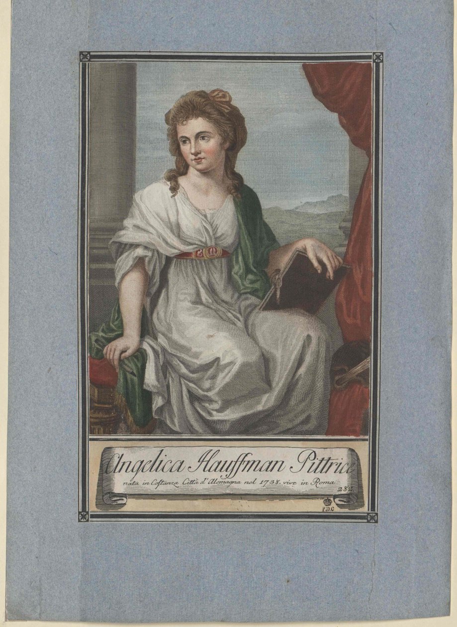Angélique Kauffmann von Artist Unknown
