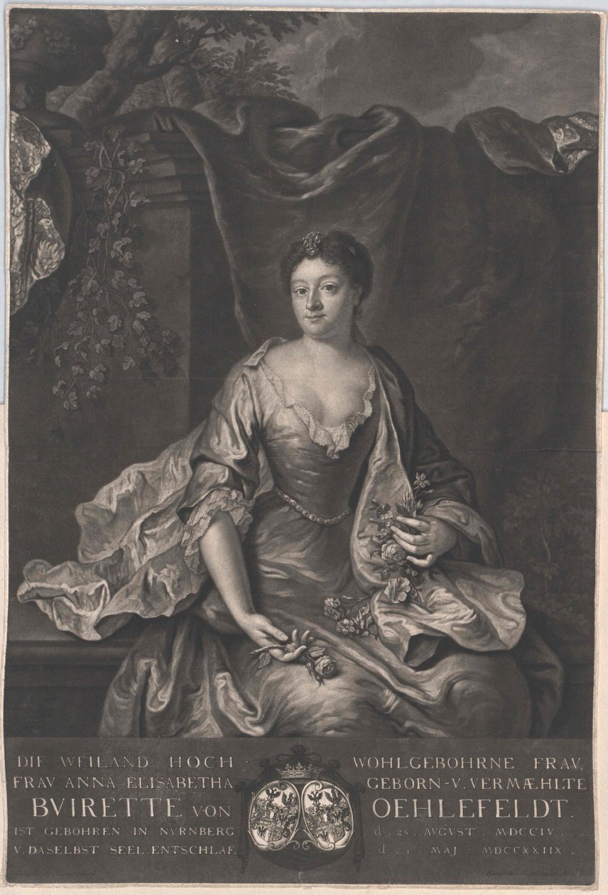 Anna Elisabeth Buirette-Oehlefeld von Artist Unknown