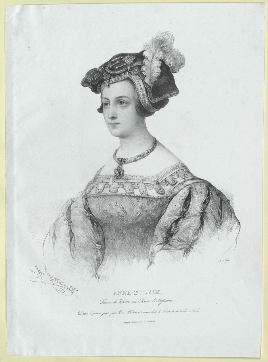 Anne Boleyn von Artist Unknown