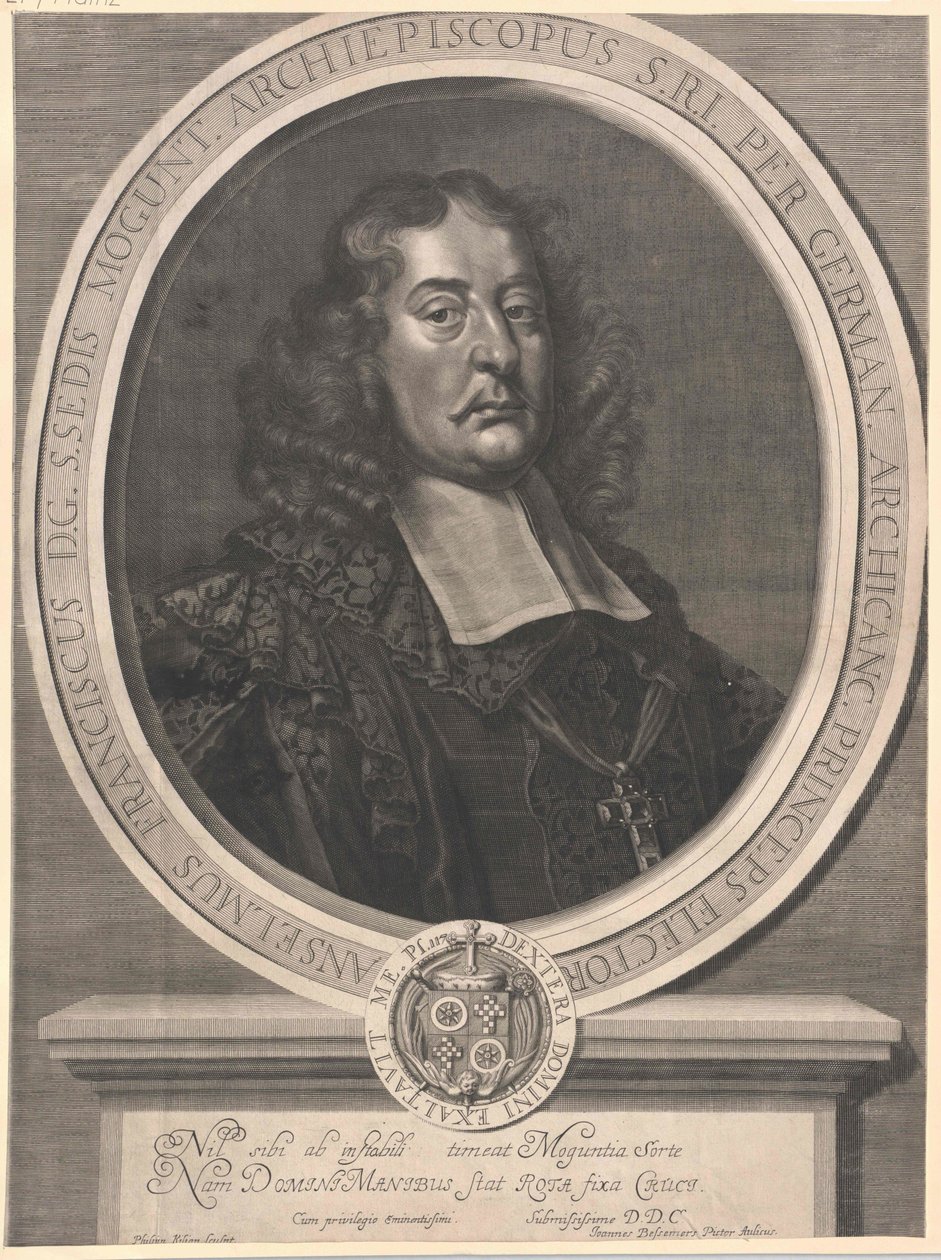 Anselm Franz von Ingelheim (Druck) von Artist Unknown