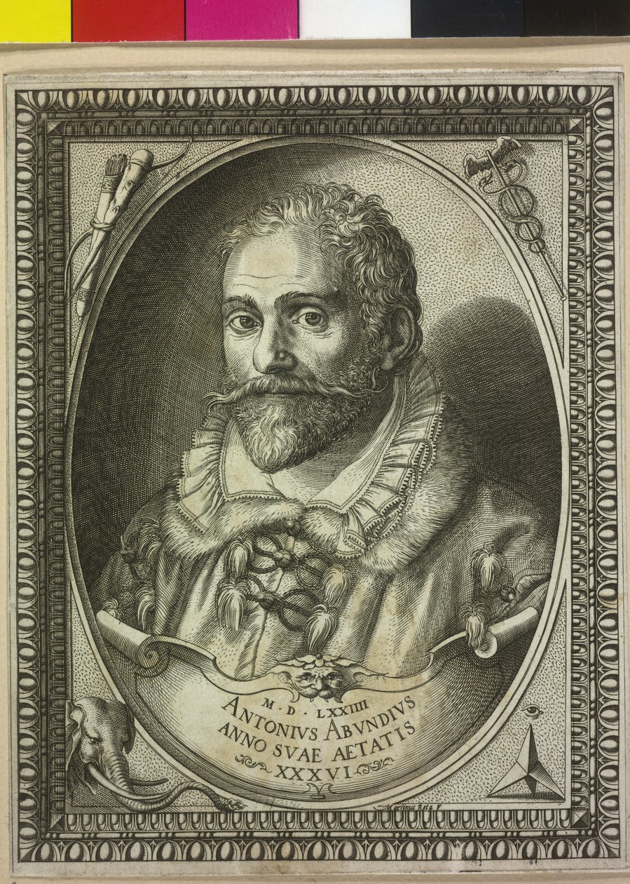 Antonio Abondio (Druck) von Artist Unknown