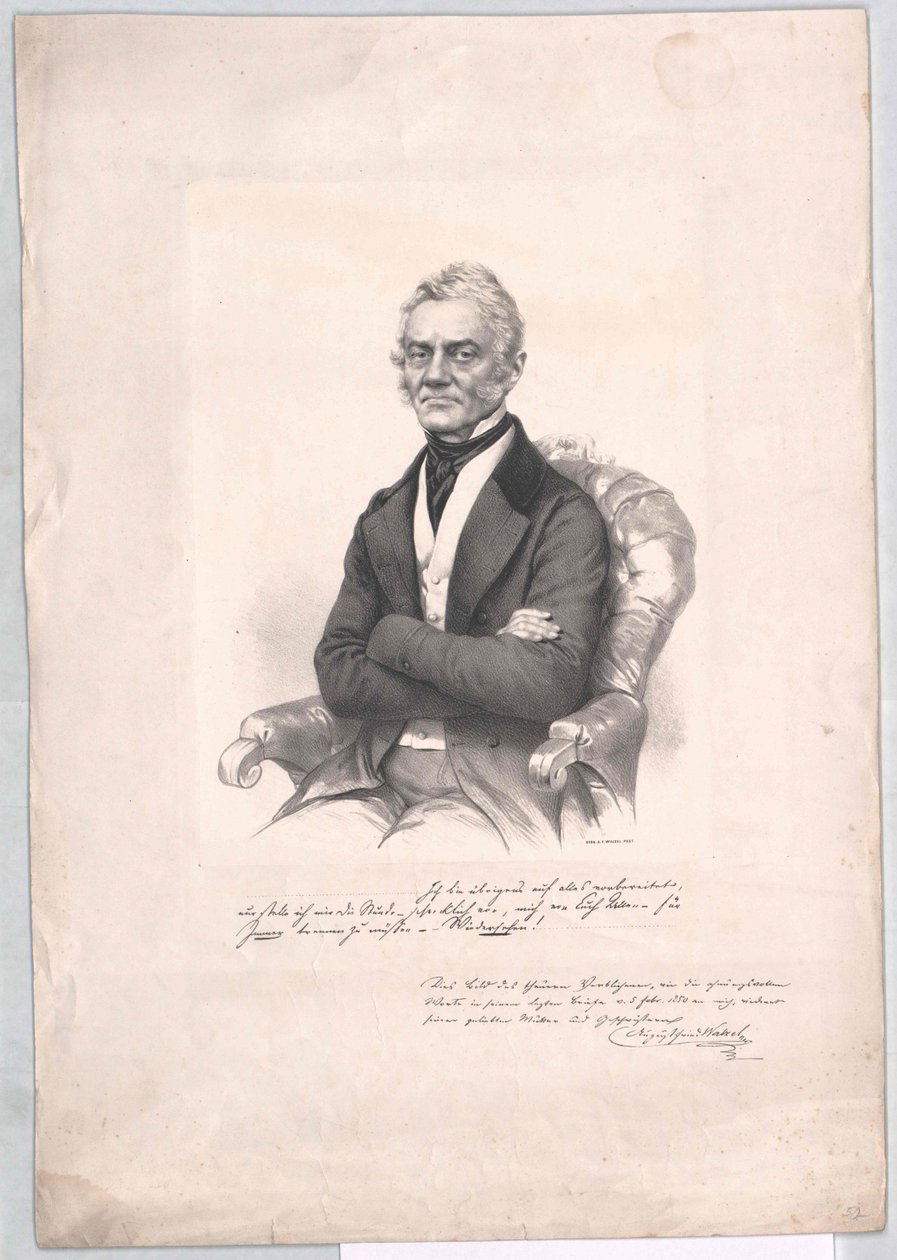 August Friedrich Walzel von Artist Unknown