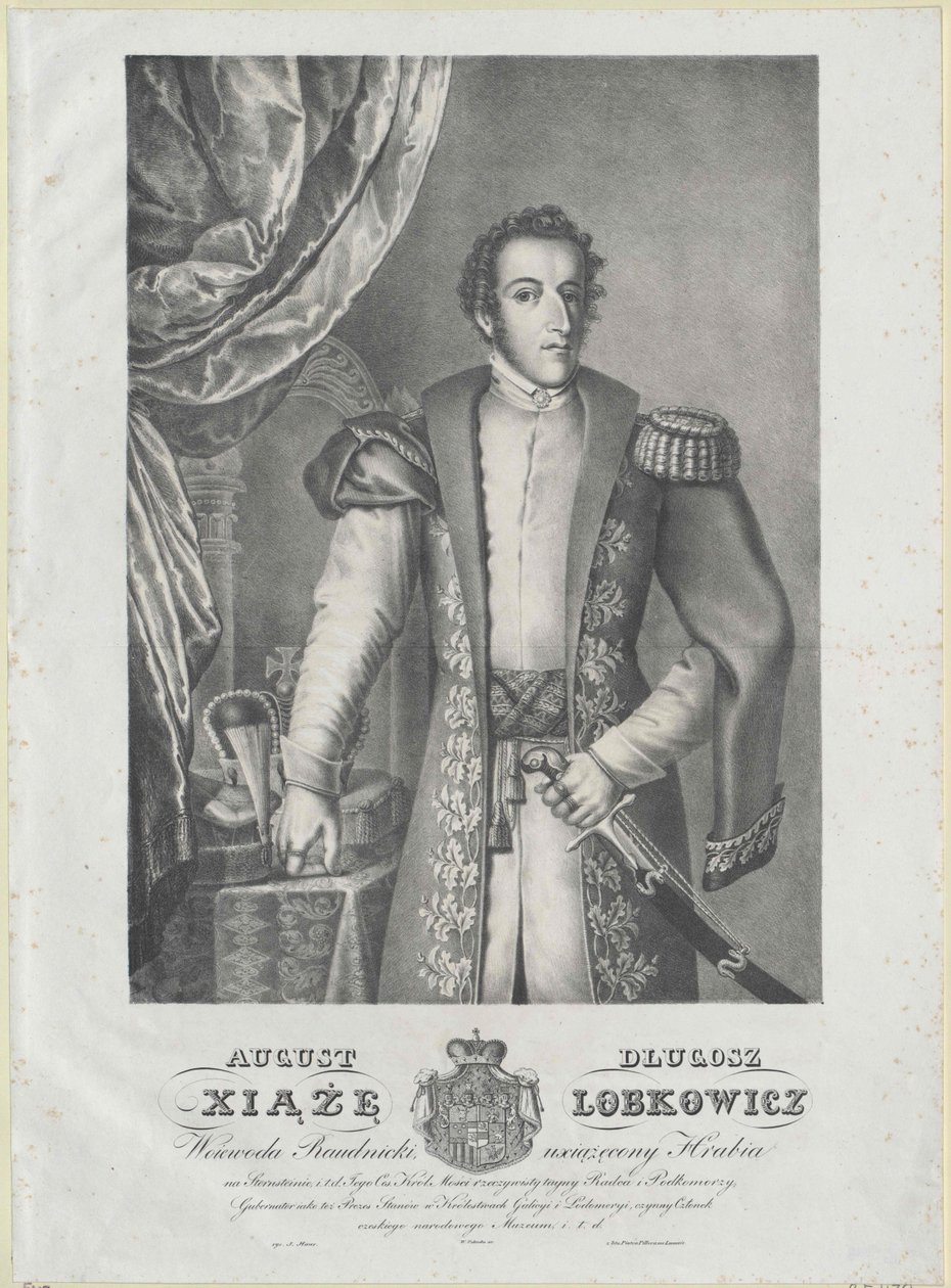 August Graf Lobkowitz von Artist Unknown