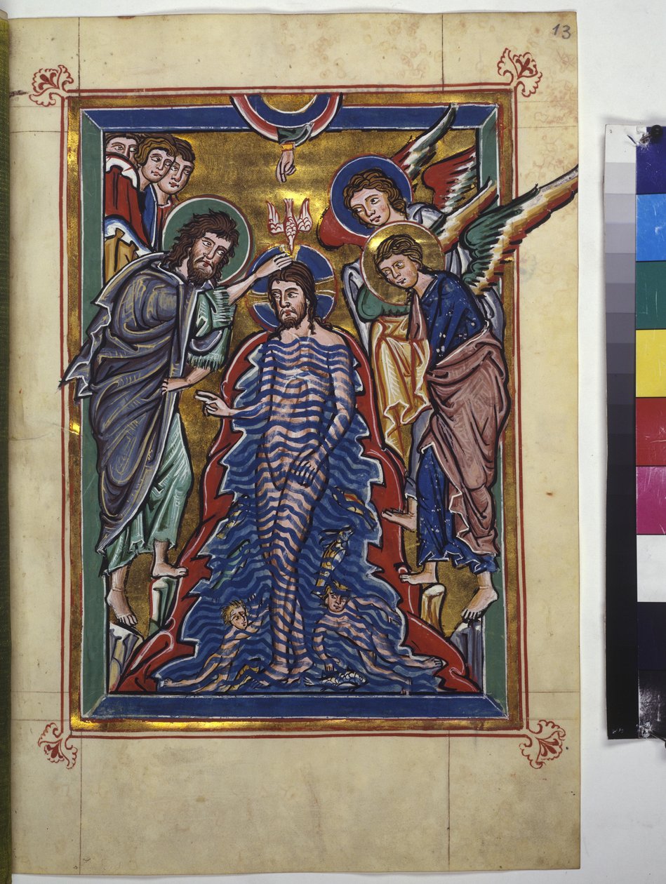 Taufe Christi von Artist Unknown