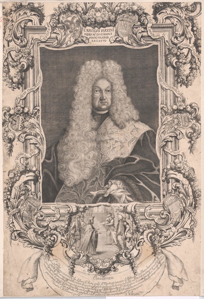 Carlo Ruzzini von Artist Unknown