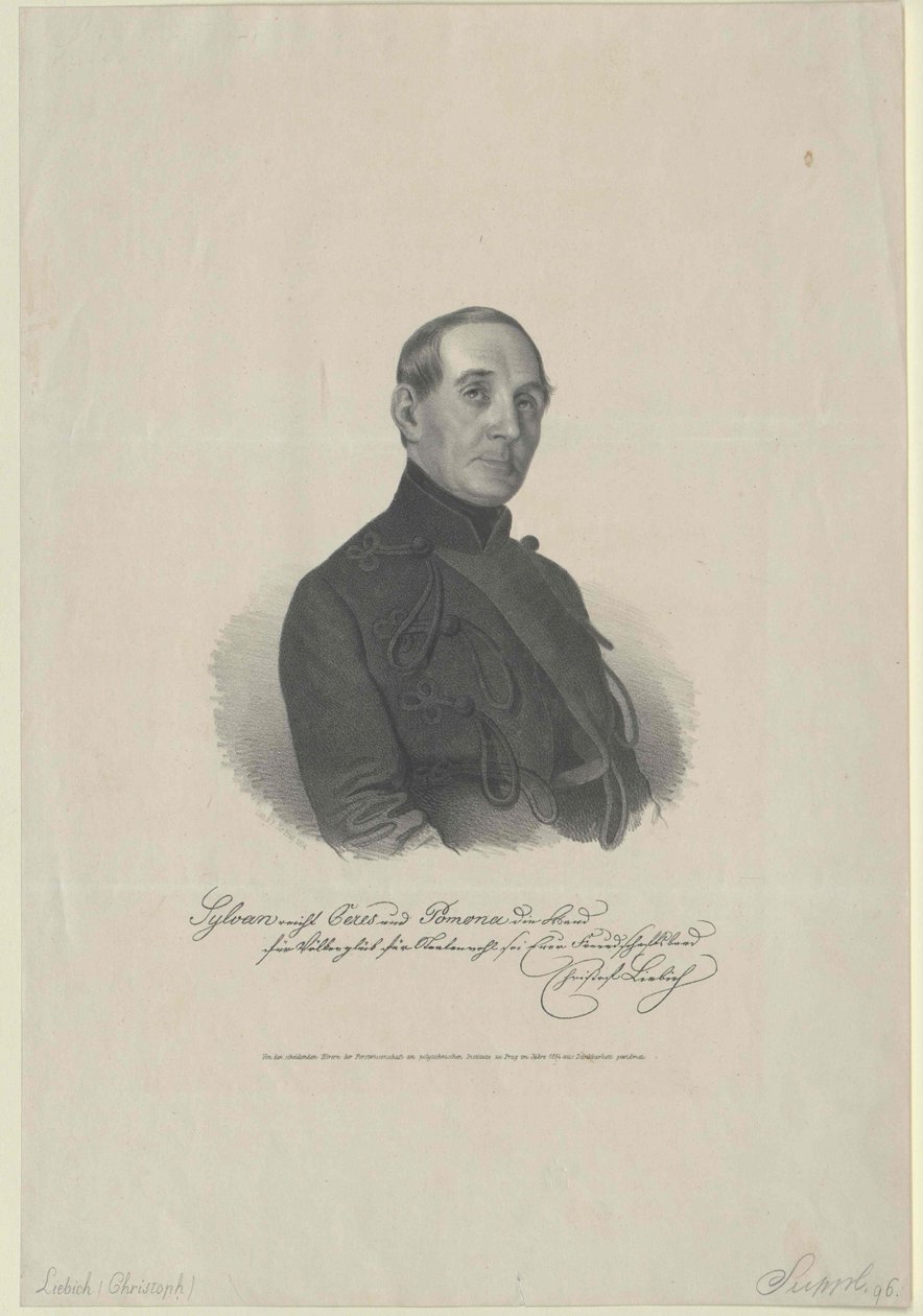 Christoph Liebich (Druck) von Artist Unknown