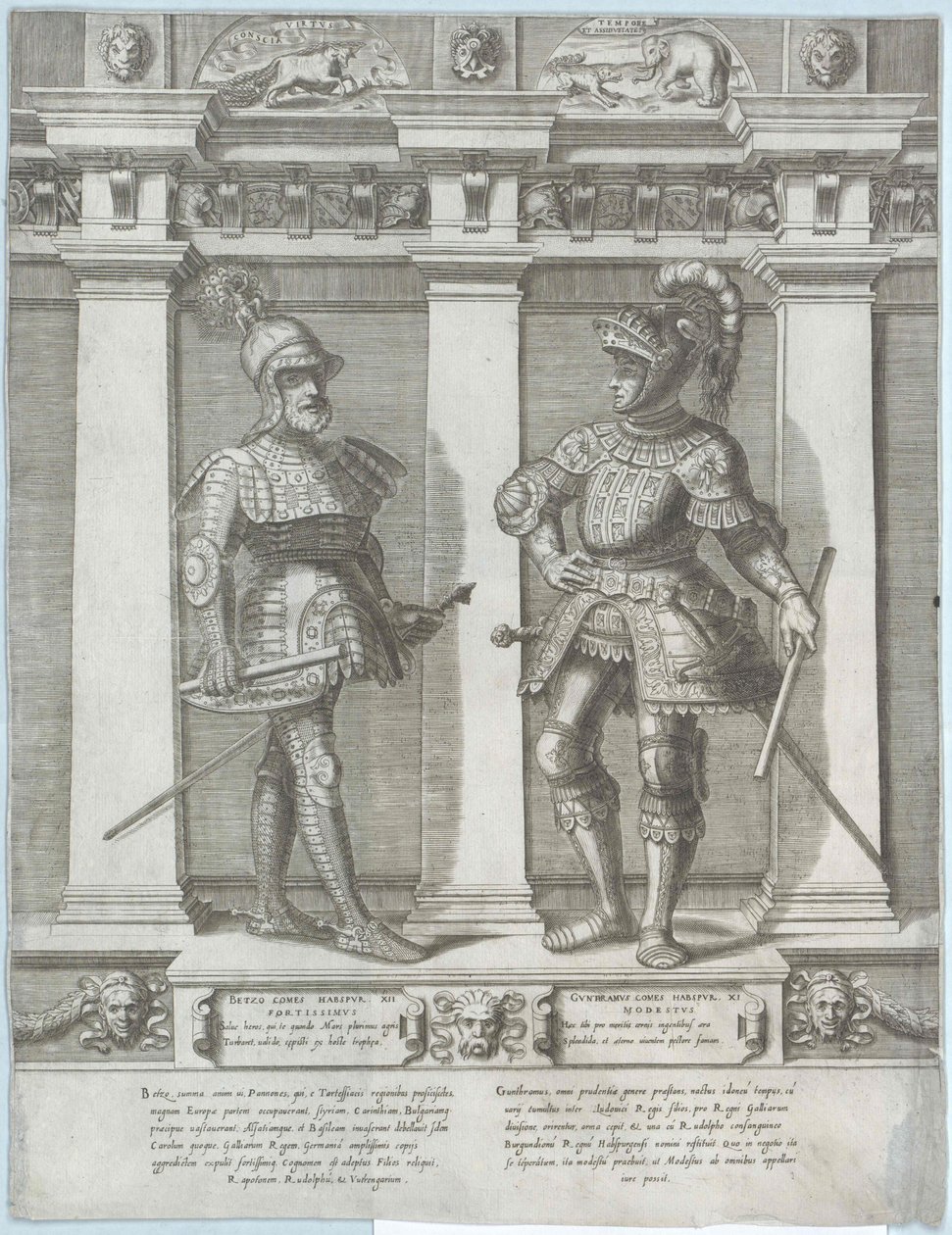 Graf von Habsburg Guntram der Reiche von Artist Unknown