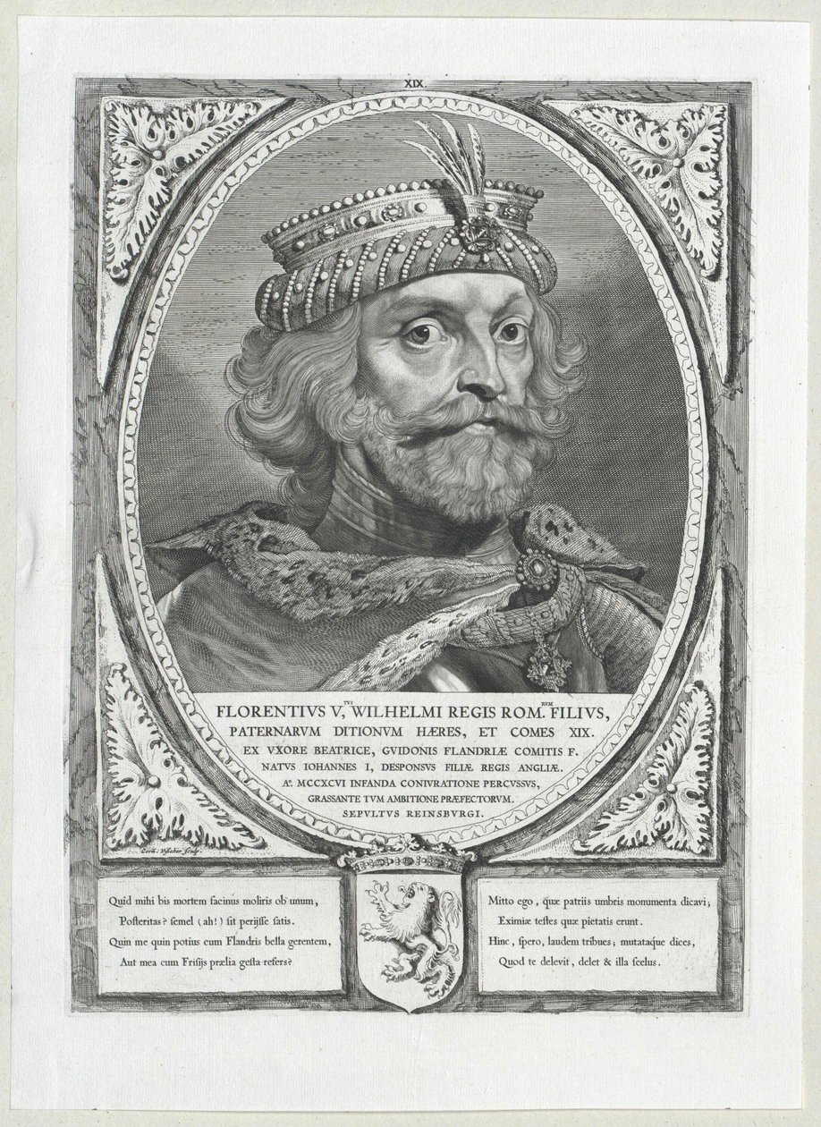Graf von Holland Florenz V. von Artist Unknown