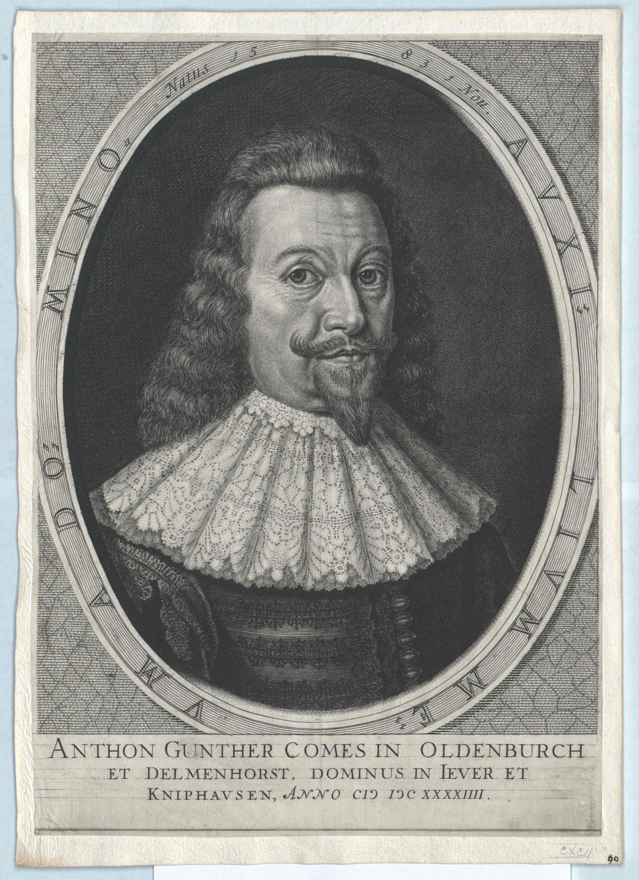 Graf von Oldenburg Anton Günther von Artist Unknown