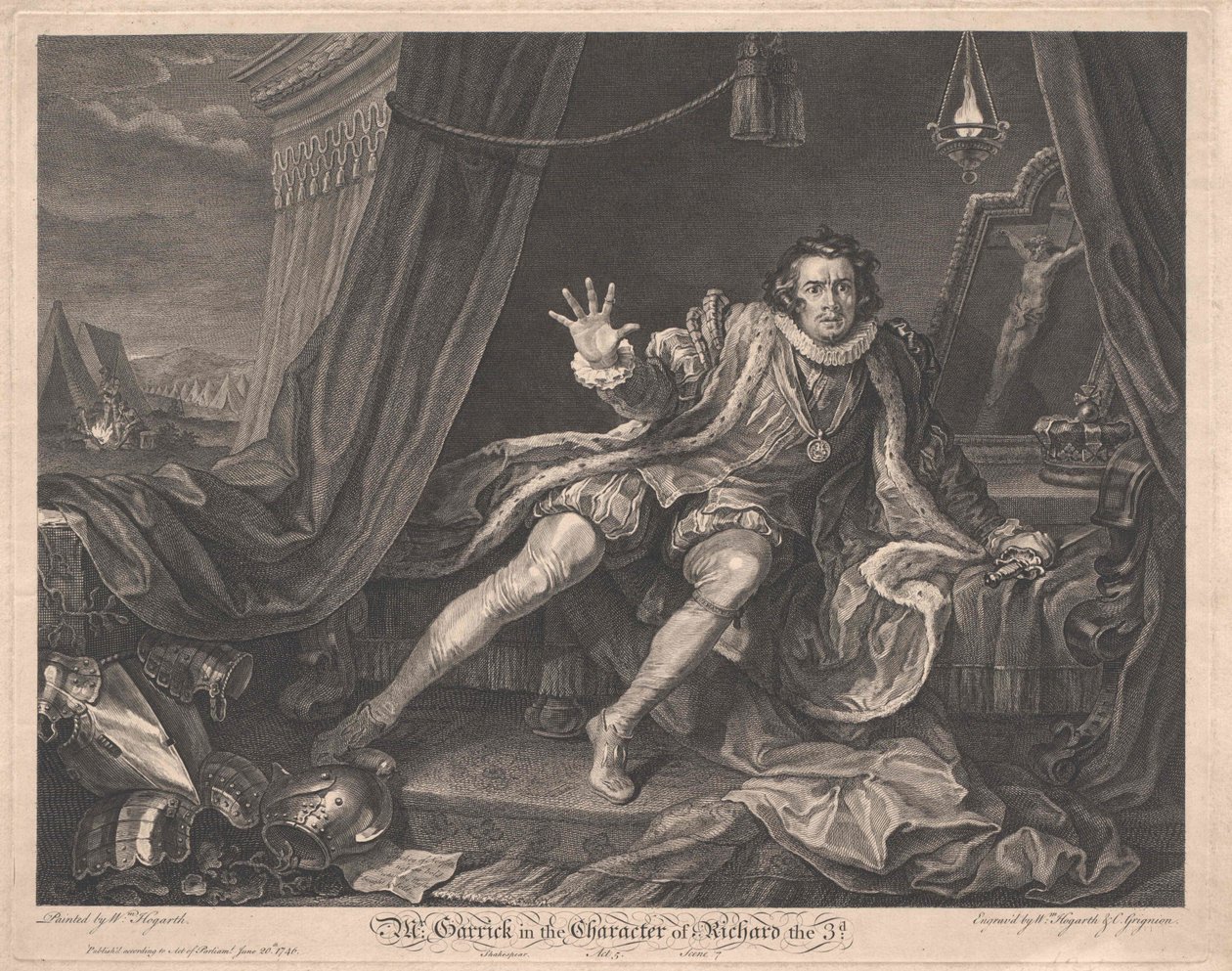 David Garrick von Artist Unknown