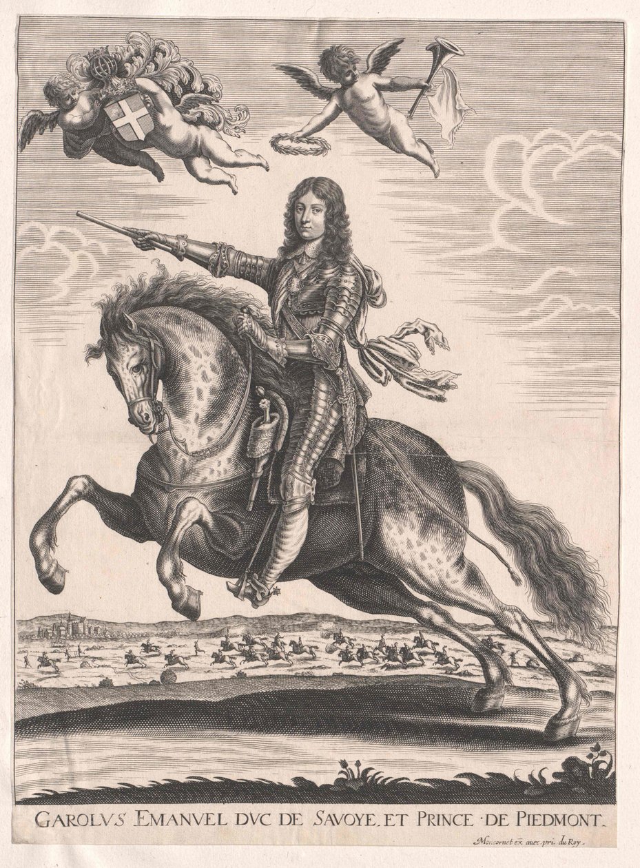 Herzog von Savoyen Karl Emanuel II. von Artist Unknown