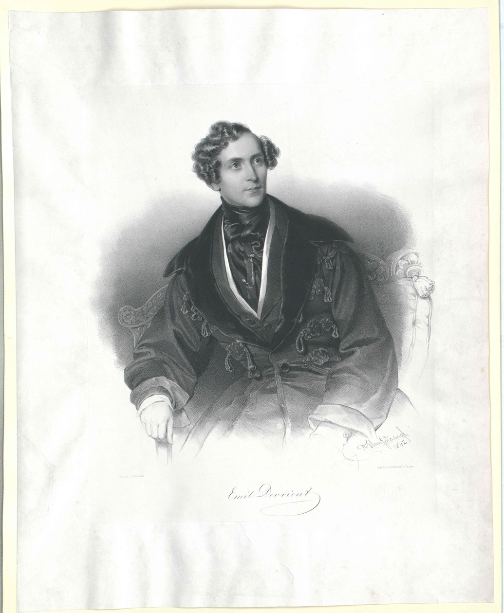 Emil Devrient von Artist Unknown