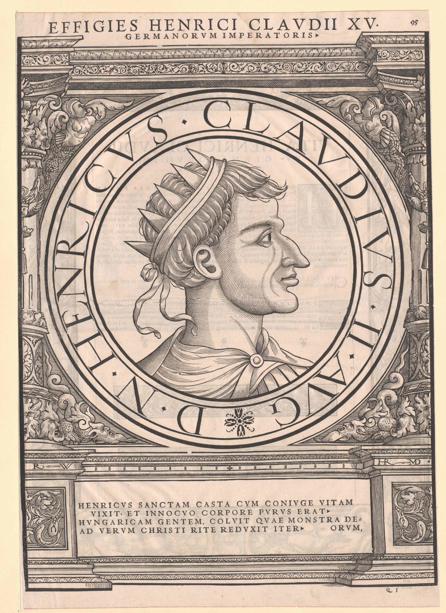 Kaiser Heinrich II. der Heilige von Artist Unknown